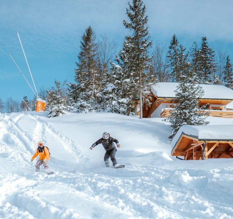 polana suche, snowboard, szczyrk. wyciąg, narty