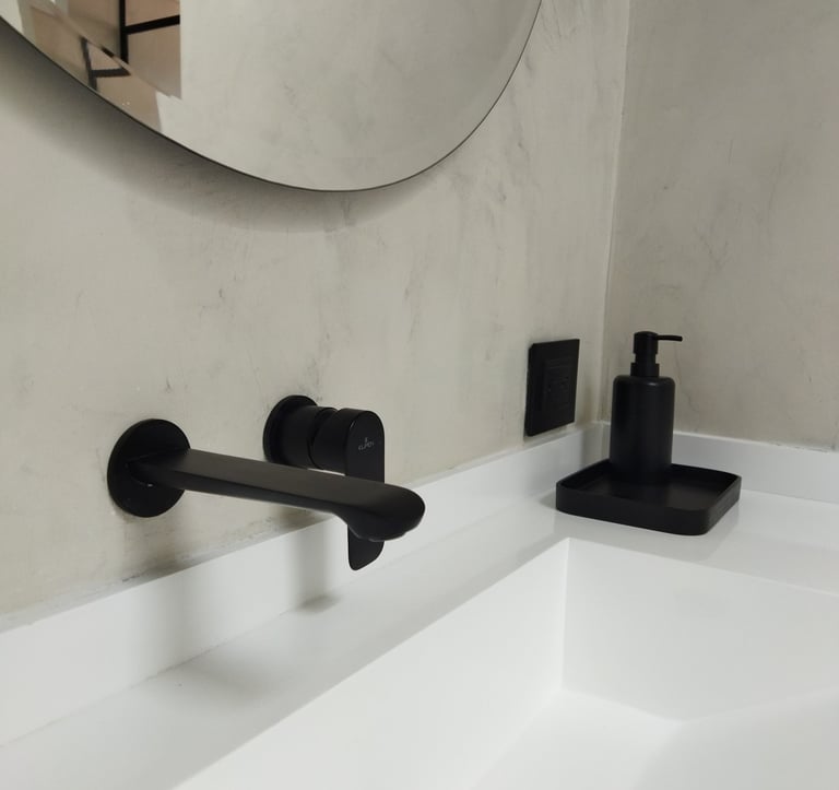 microcemento en baños