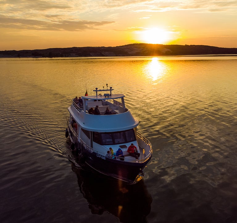 saulės palydėjimas Kuršių Nerijoje