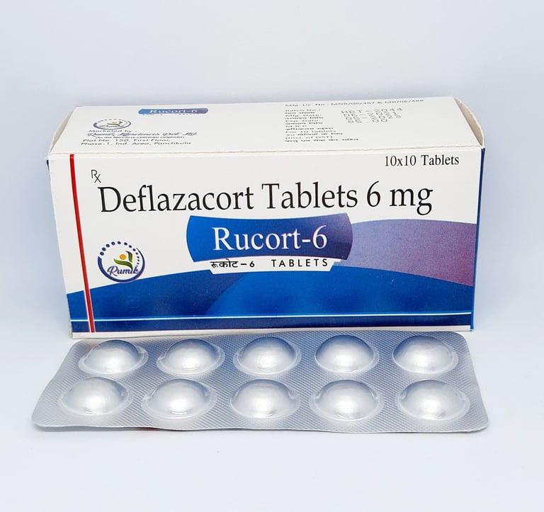 Deflazacort 6mg Tablet