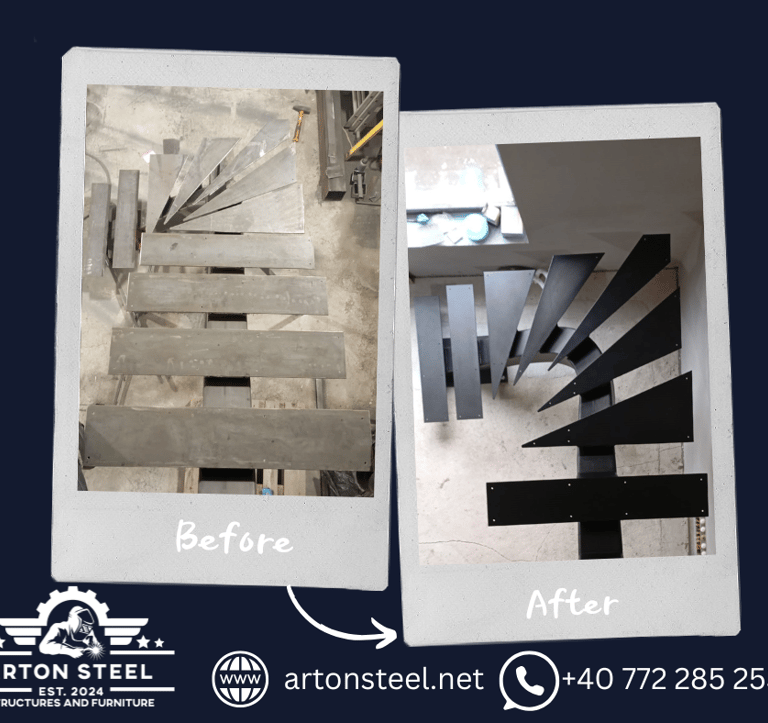 szinterezés, vopsire bulbere, arton steel