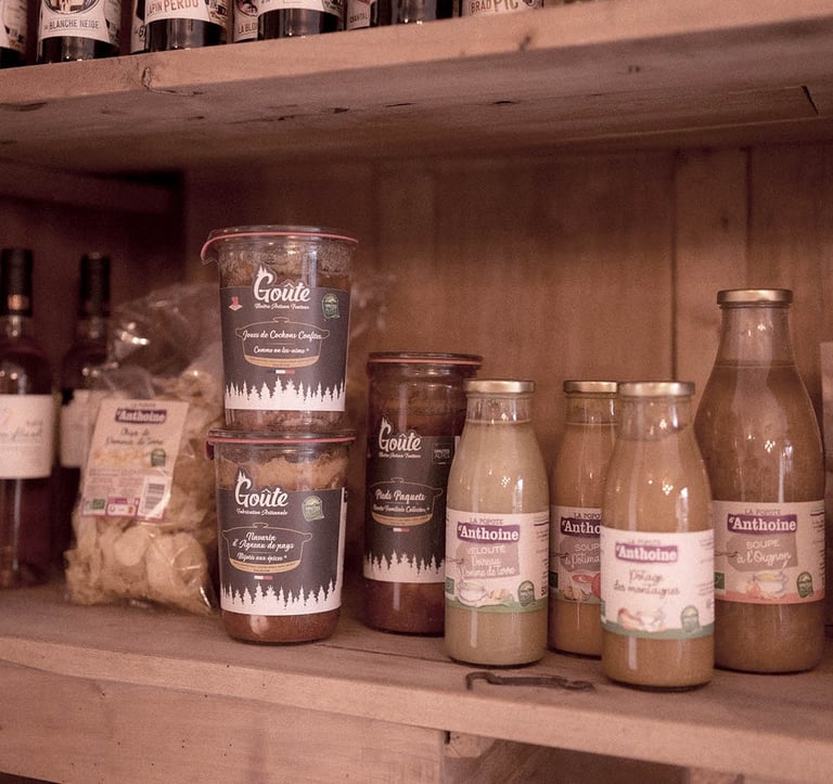 L'épicerie locale de la Ferme du Veyre à Saint Bonnet en Champsaur