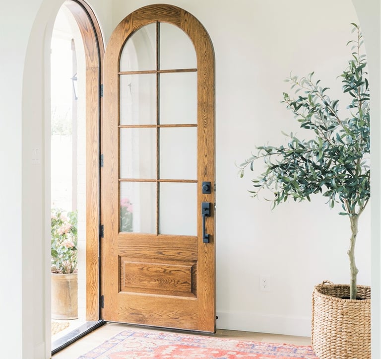 Entry Front Door Custom Door Wood Door