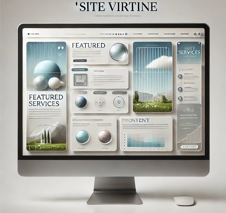 un écran de moniteur d'ordinateur affichant une page de site Web