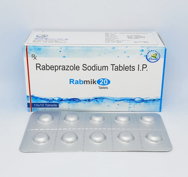Rabmik-20 | Rabeprazole 20mg Tablet