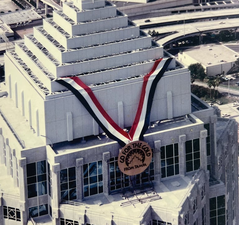 Tampa congratulating olympic atheletes 