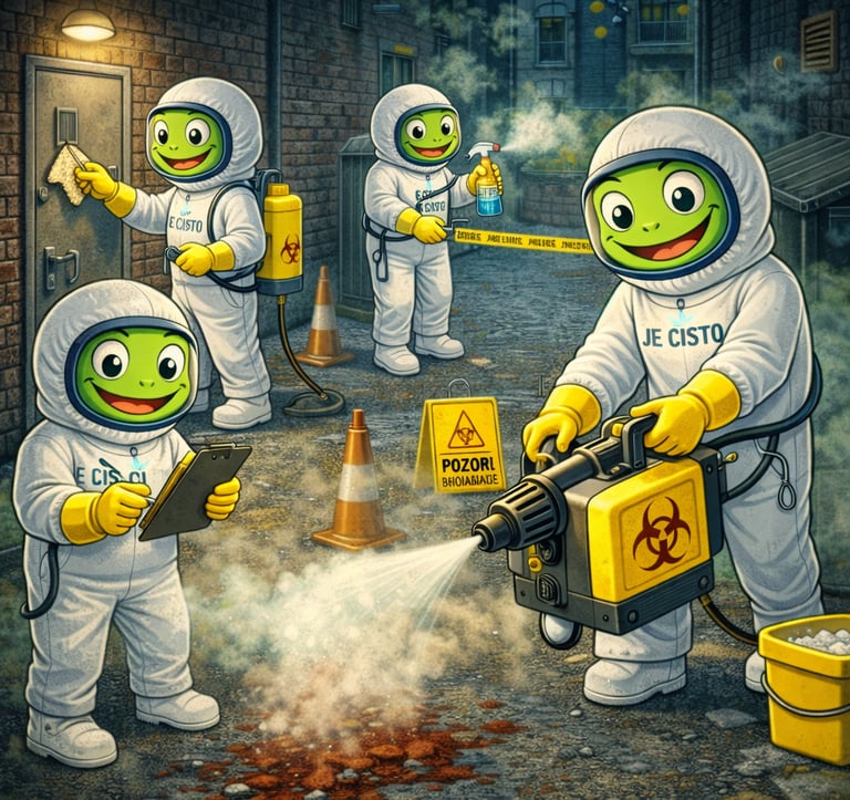 Razkuževanje krajev zločina