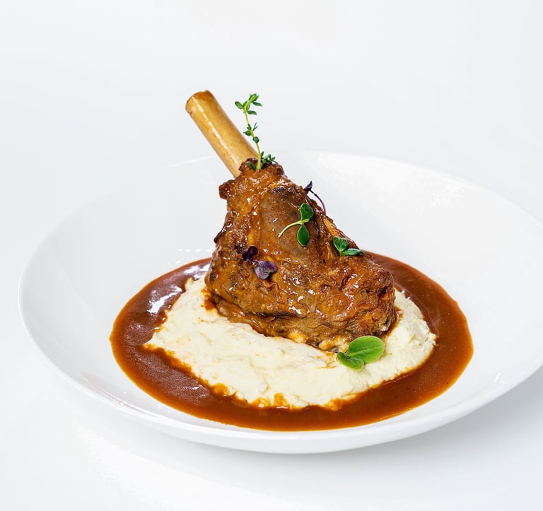 a plate of food with meat and vegetables, ramadan photoshoot