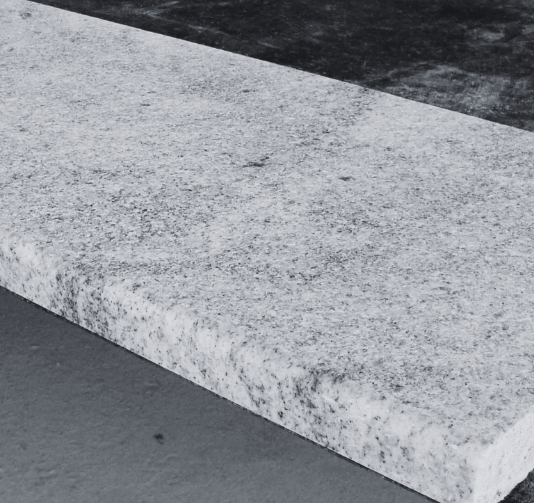 honned finish granite slab