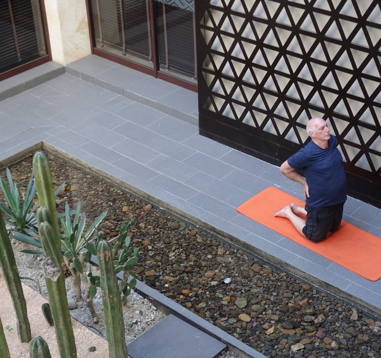 Private Yoga Classes are a part of Vibrant Spanish's Cultural Retreat