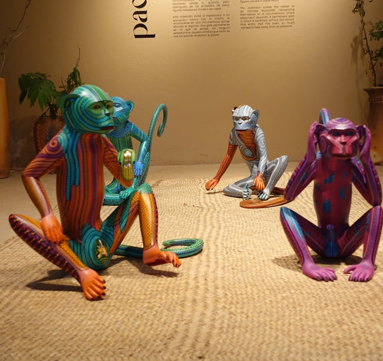 Jacobo and Maria Alebrijes Gallery in San Martín Tilcajete, Oaxaca 