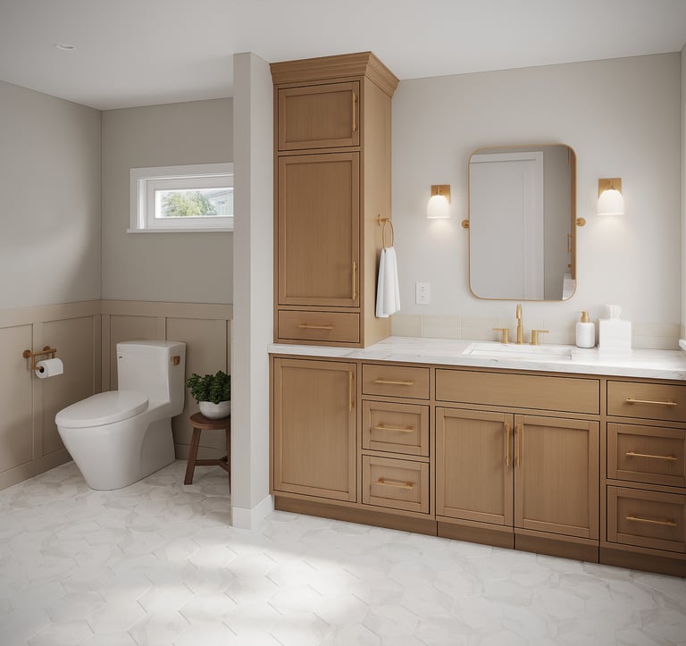 Cadence Interiors Interior Design in Minnesota MN Bathroom Remodel Accessible Design Aging In Place