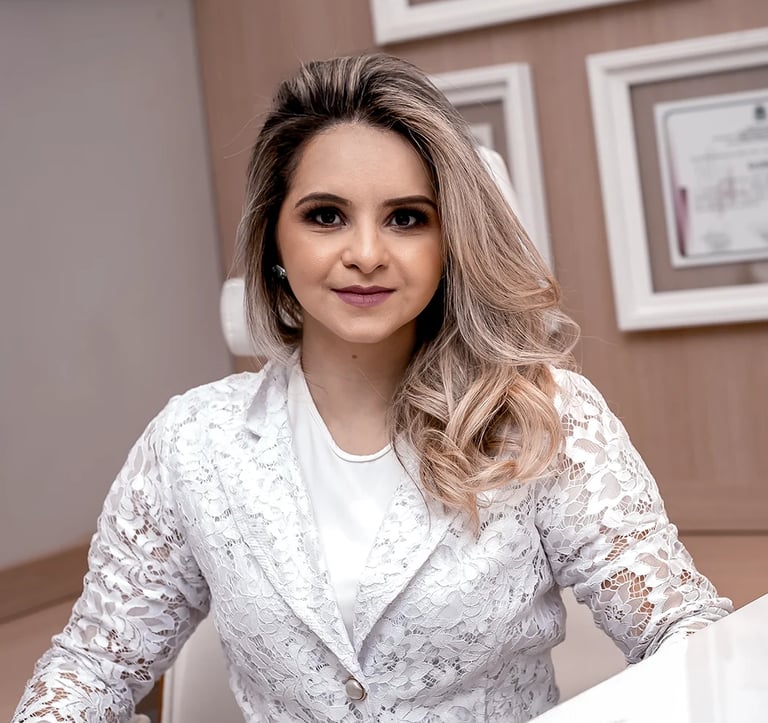 Dra. Nathália Madeira, oftalmologista especialista em cirurgia de catarata, vítreo e retina