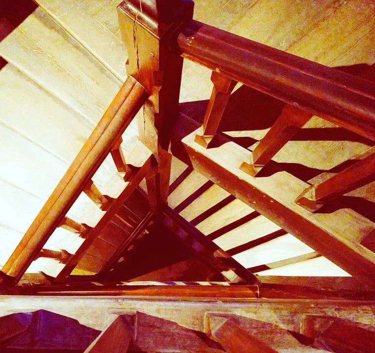 descente d'escalier pour aller vers notre inconscient