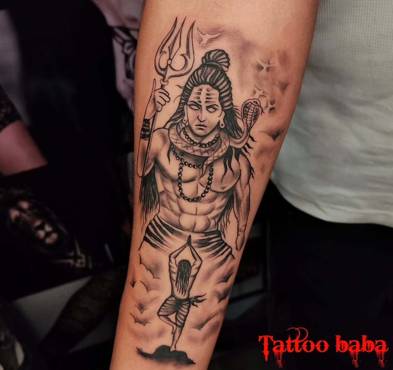 Religious tattoo-tattoo baba-Best Tattoo Studio In Jaipur