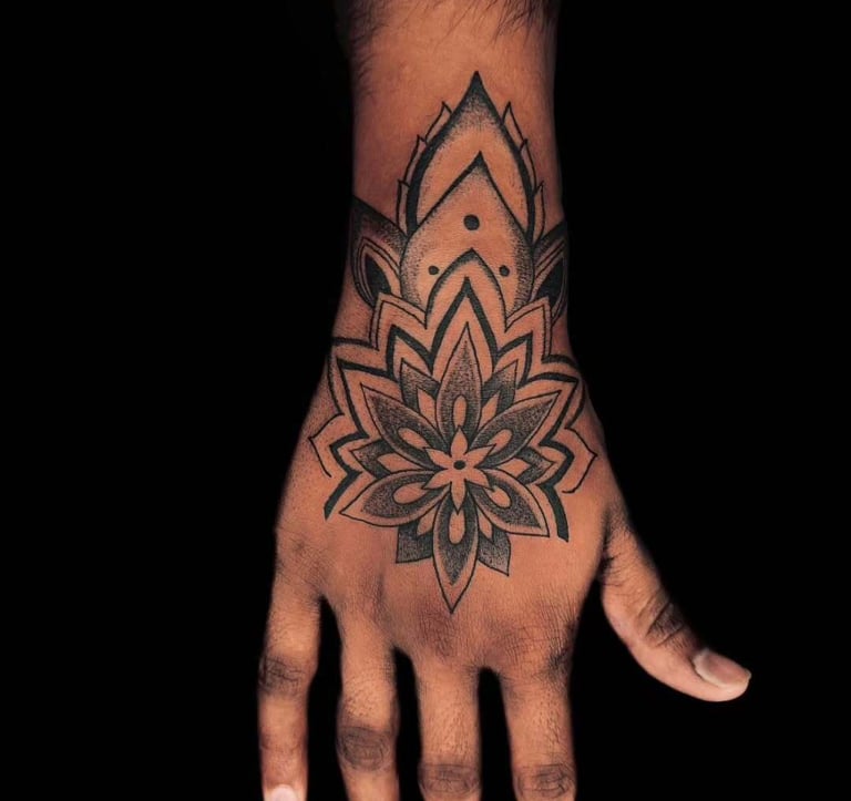Mandala tattoos-Tattoo Baba- Best Tattoo Shop In Jaipur