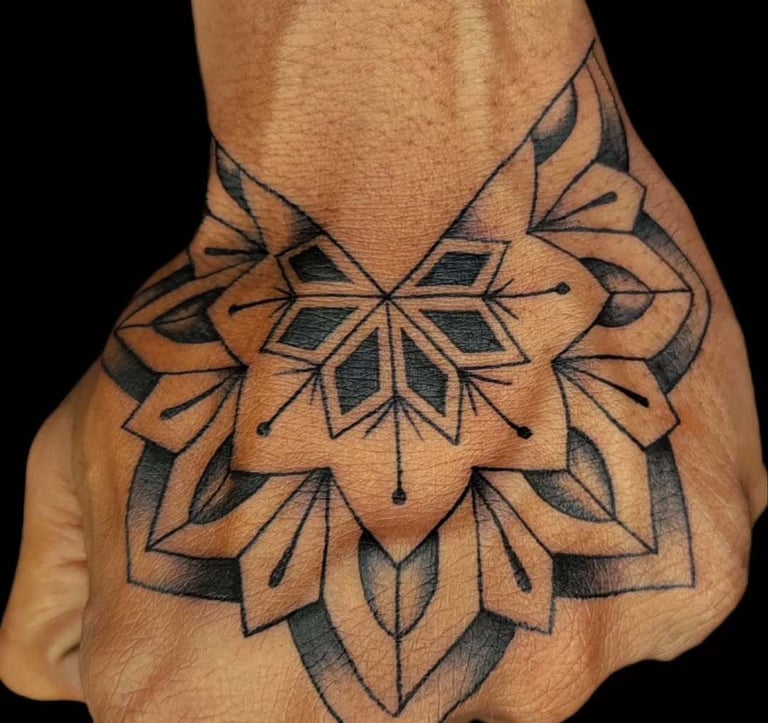 Mandala tattoos-Tattoo Baba- Best Tattoo Shop In Jaipur