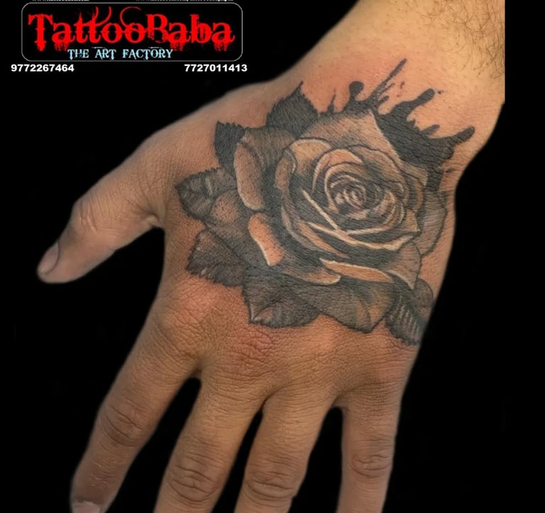 Cover up tattoo- TattooBaba - Best Tattoo Studio in Jaipur