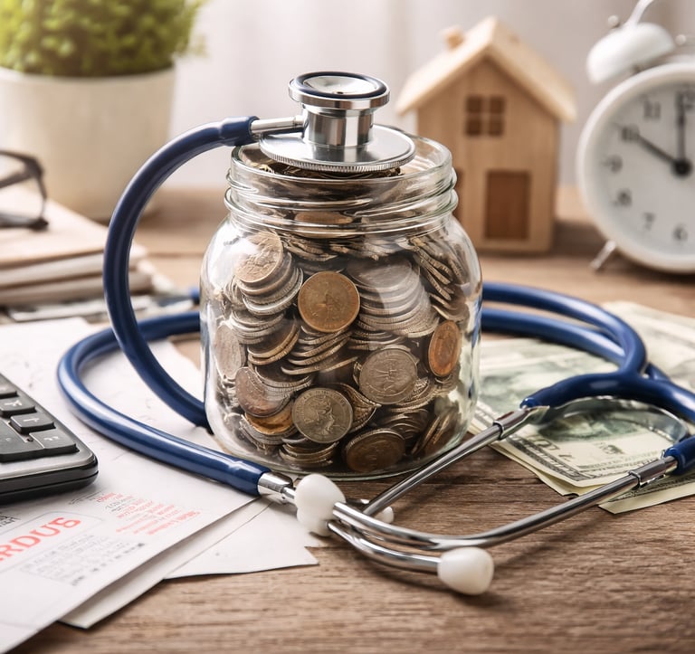 financial stress health impacts