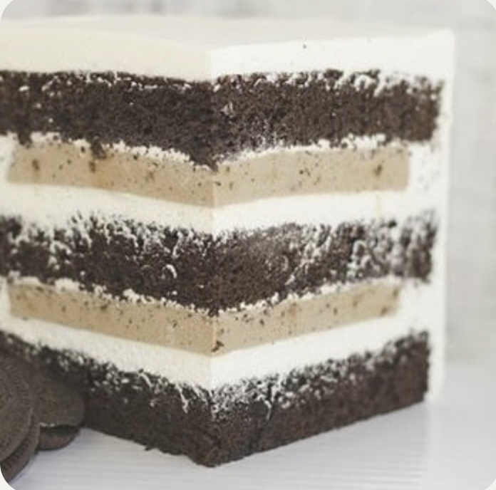 a cake with cookies and ore ore ore ore ore ore ore ore ore ore ore