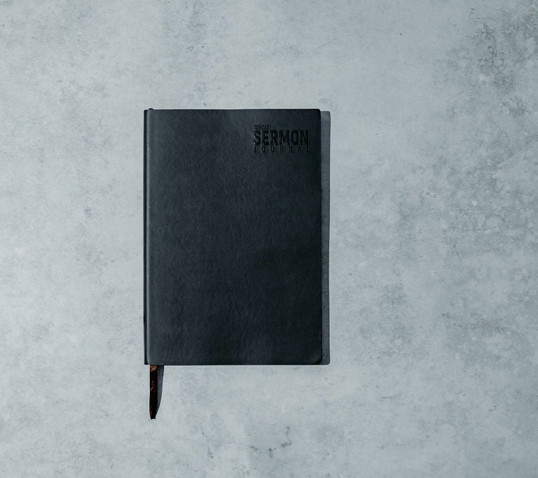 the sunday sermon journal a the journal you take to church
