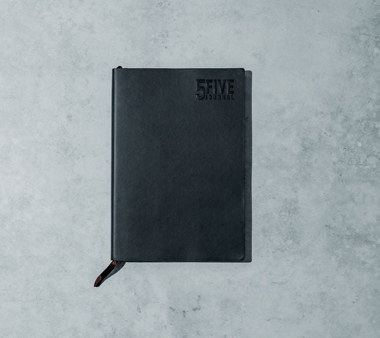 a journal called 5FIVE Journal its 5 minutes 5 days with God enter the secret place easily