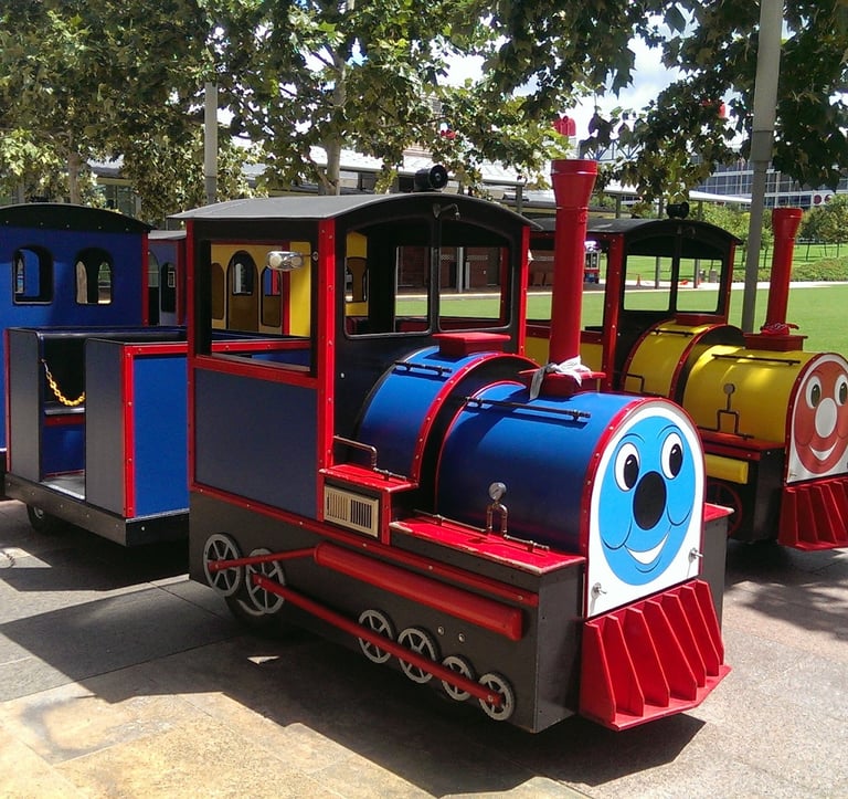 Trackless Train Houston