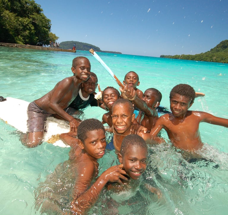 champagne beach tour santo vanuatu