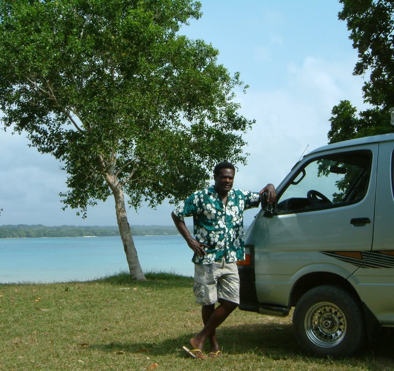 bus hire with driver santo vanuatu