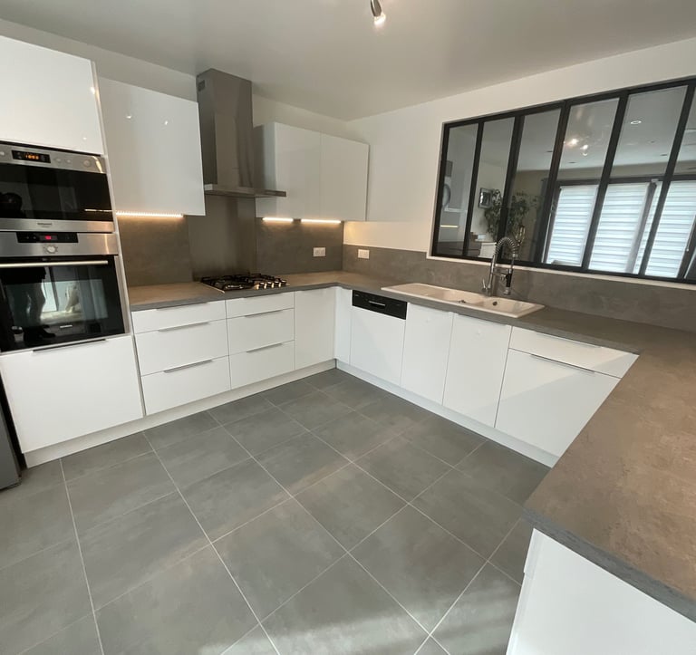Travaux maison Bussy-Saint-Georges, rénovation cuisine, verrière