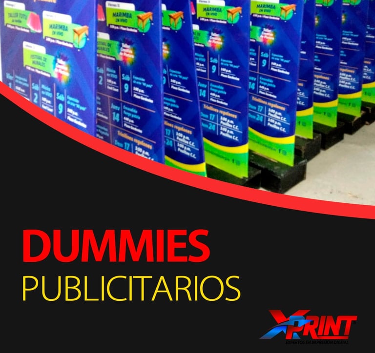 a bunch of boxes of dummies on display in a store