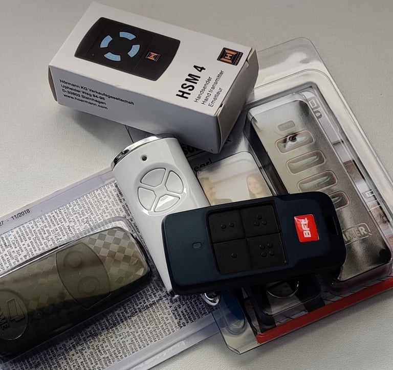 Originalūs vartų pulteliai Hörmann, BFT, Cane, Sommer