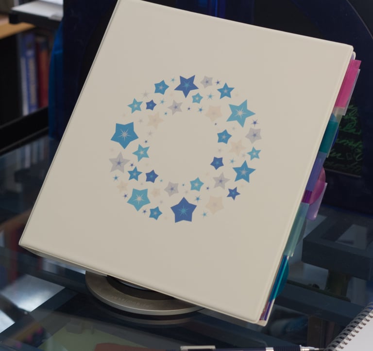Celestial Waltz Binder