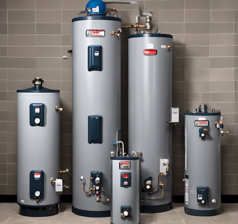 brass-colored faucet