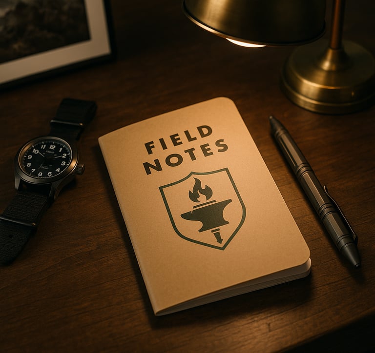 Field Notebook as an essential tool in Leadership