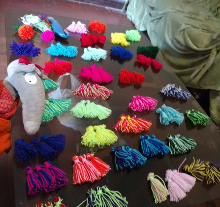 guirlande ponpom cusco