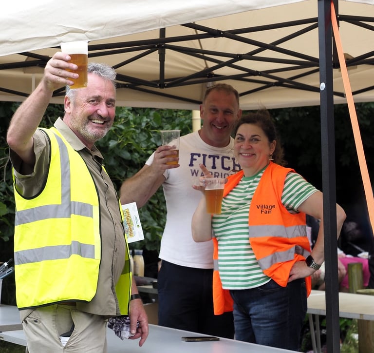 Gary Fitzpatrick, Ian Godfrey and Denise Penn