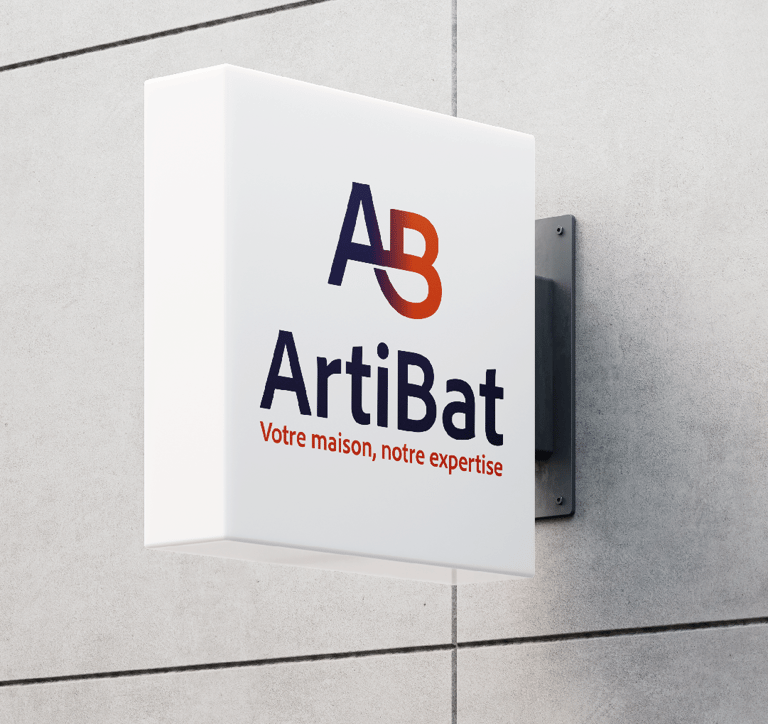 Réalisation : Logo- Identité graphique pour ARTIBAT - Amy Atelier Graphique