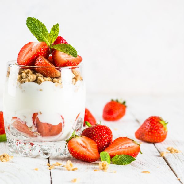 Strawberry and Yogurt Parfait