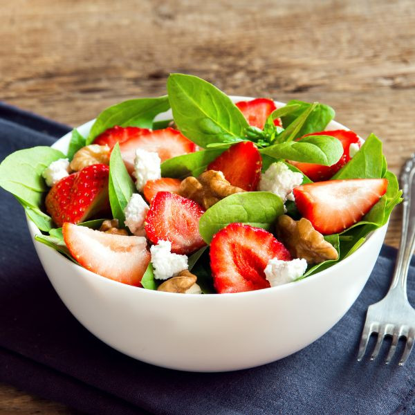 Strawberry Spinach Salad