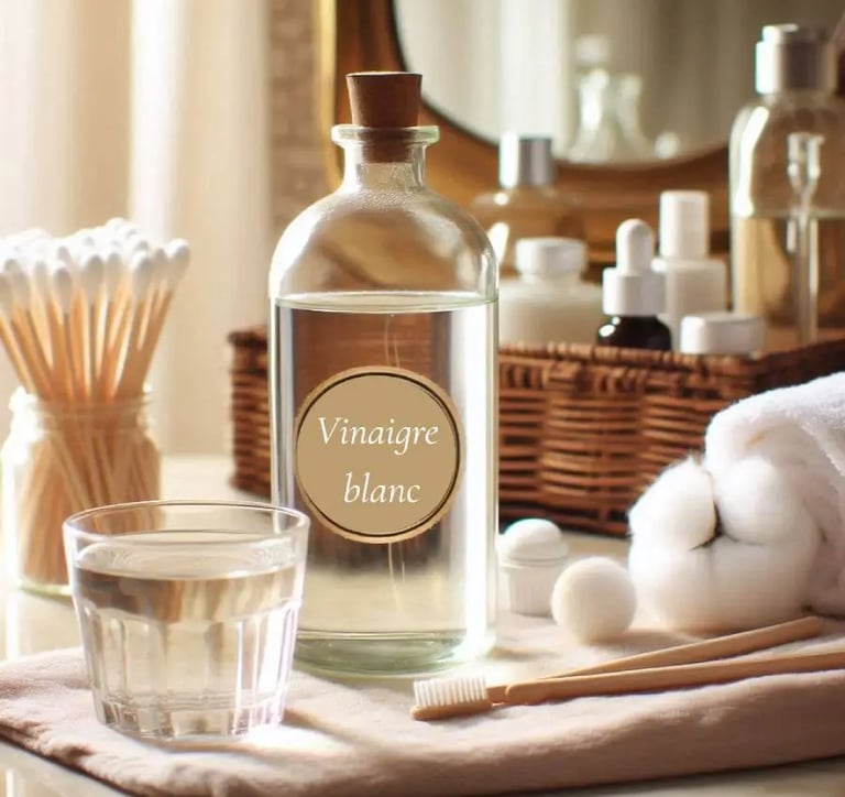 Démaquillant au vinaigre blanc