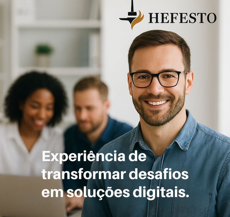 Experiência de transformar desafios em soluções