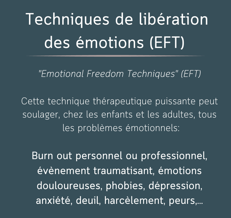 EFT techniques de libération des émotions