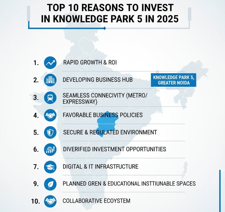 Top 10 Reasons to Invest in Knowledge Park 5 in 2025