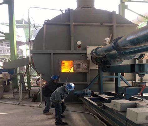 Observing flame in a Kiln Burner