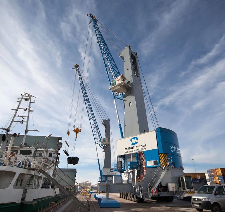 port harbour crane inspection 