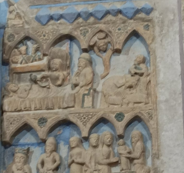 The original altar piece