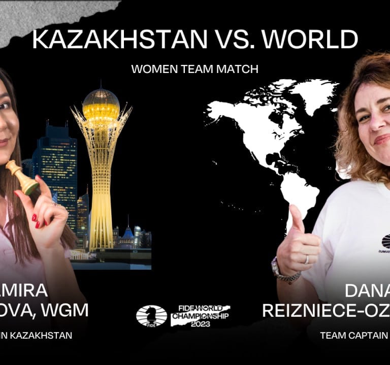 Chess Kazakhstan vs the World #NepoDing World Championship 2023