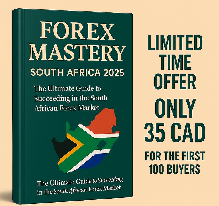 Forex Mastery South Africa 2025 eBook cover  + Strategy