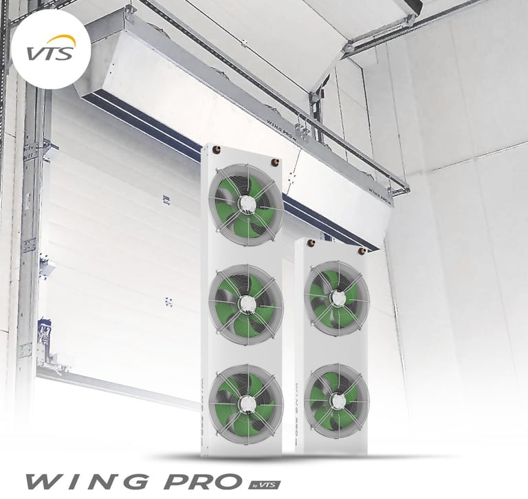 VTS Wing Pro Industrial Air Curtains